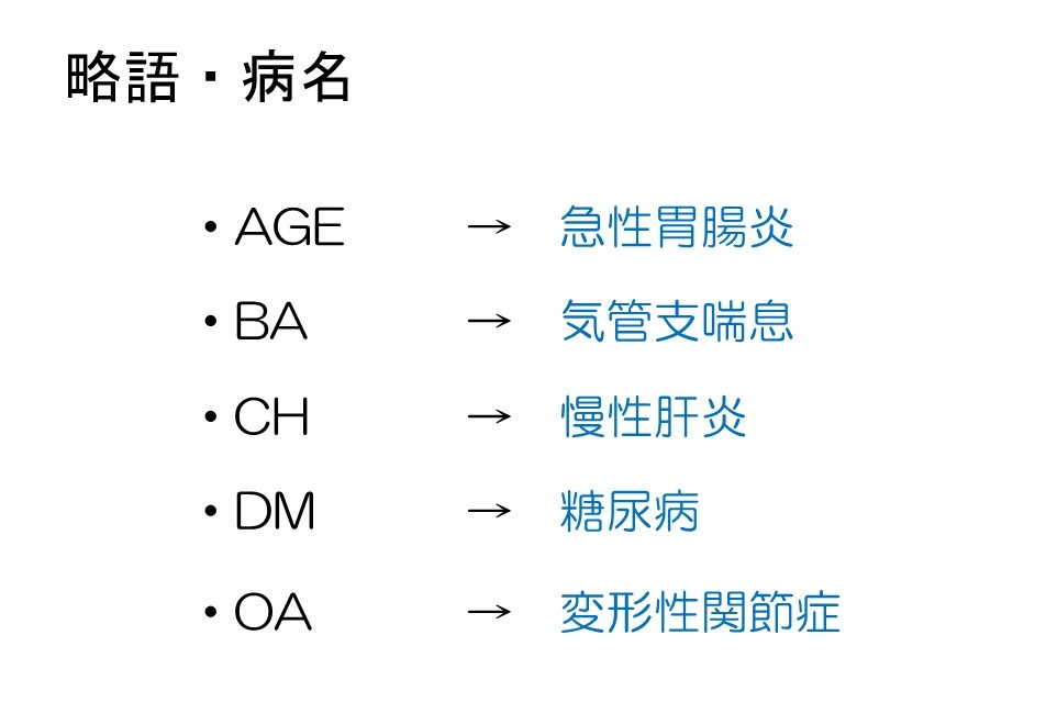 【東京支社】研修 略語