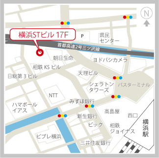 横浜支社地図