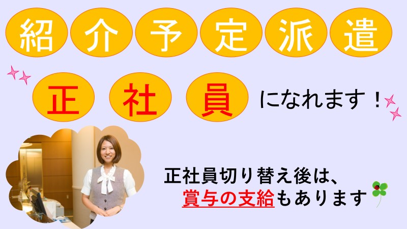 183.000~250.000円+賞与3ヶ月♪《千代田区》未経験からでもチャレンジ可能です♪ イメージ