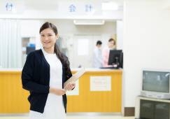 病院で活躍する医療事務をクローズアップ！ イメージ