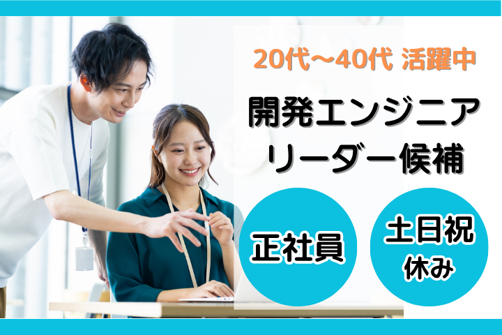 開発エンジニアリーダー候補 開発エンジニアリーダー候補