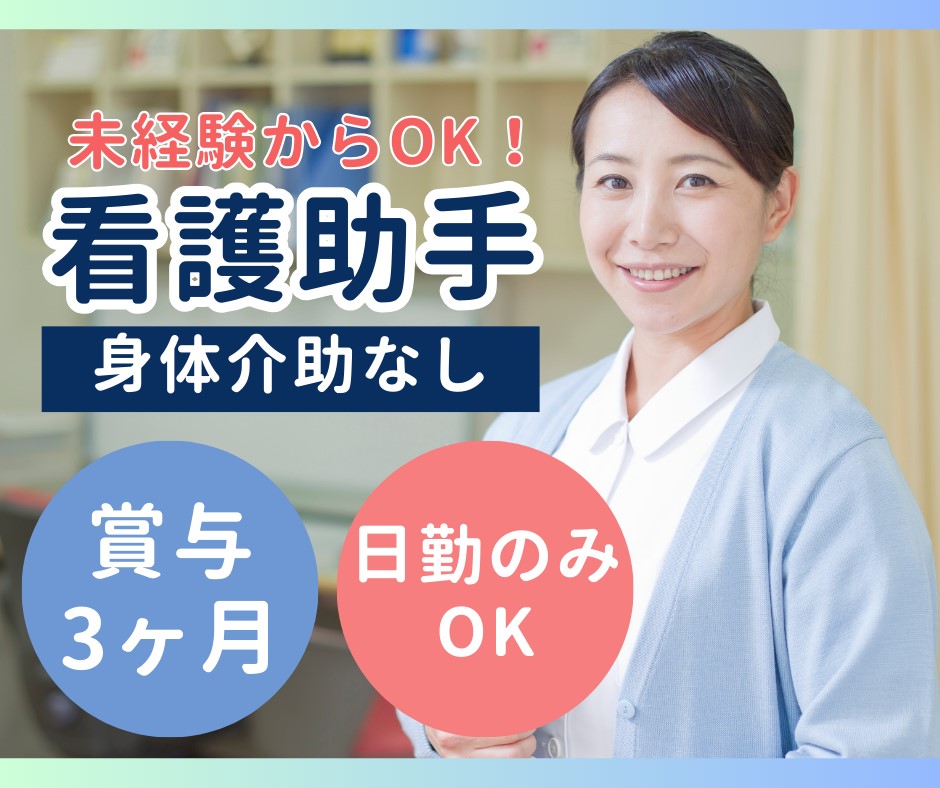 総合病院での病棟看護助手 総合病院での病棟看護助手